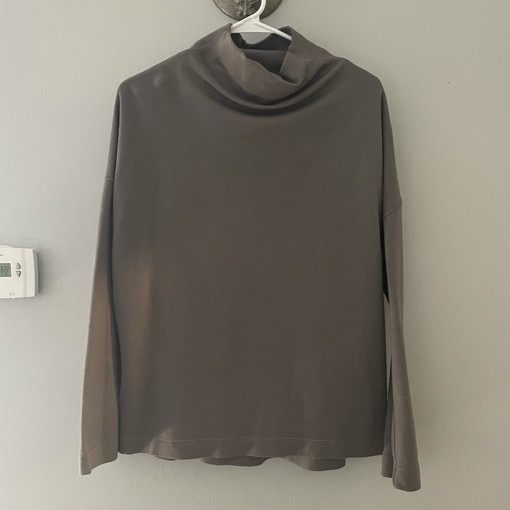 Lululemon Principal Dancer Wool Funnel Neck